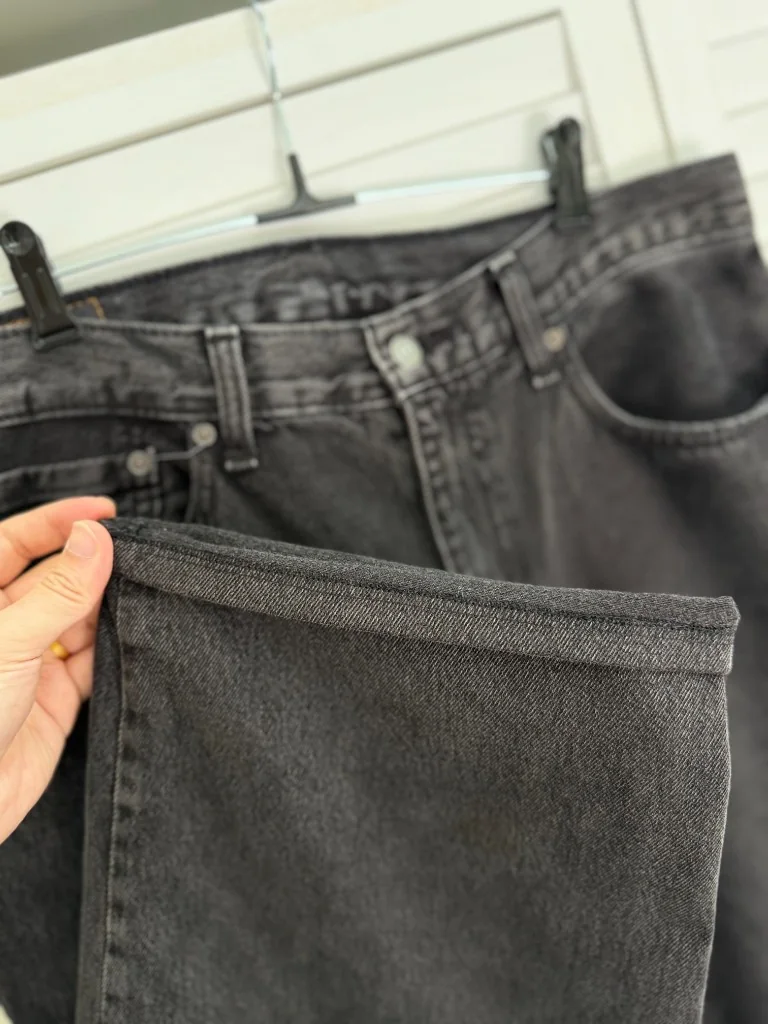 パンツ裾上げ お直し後